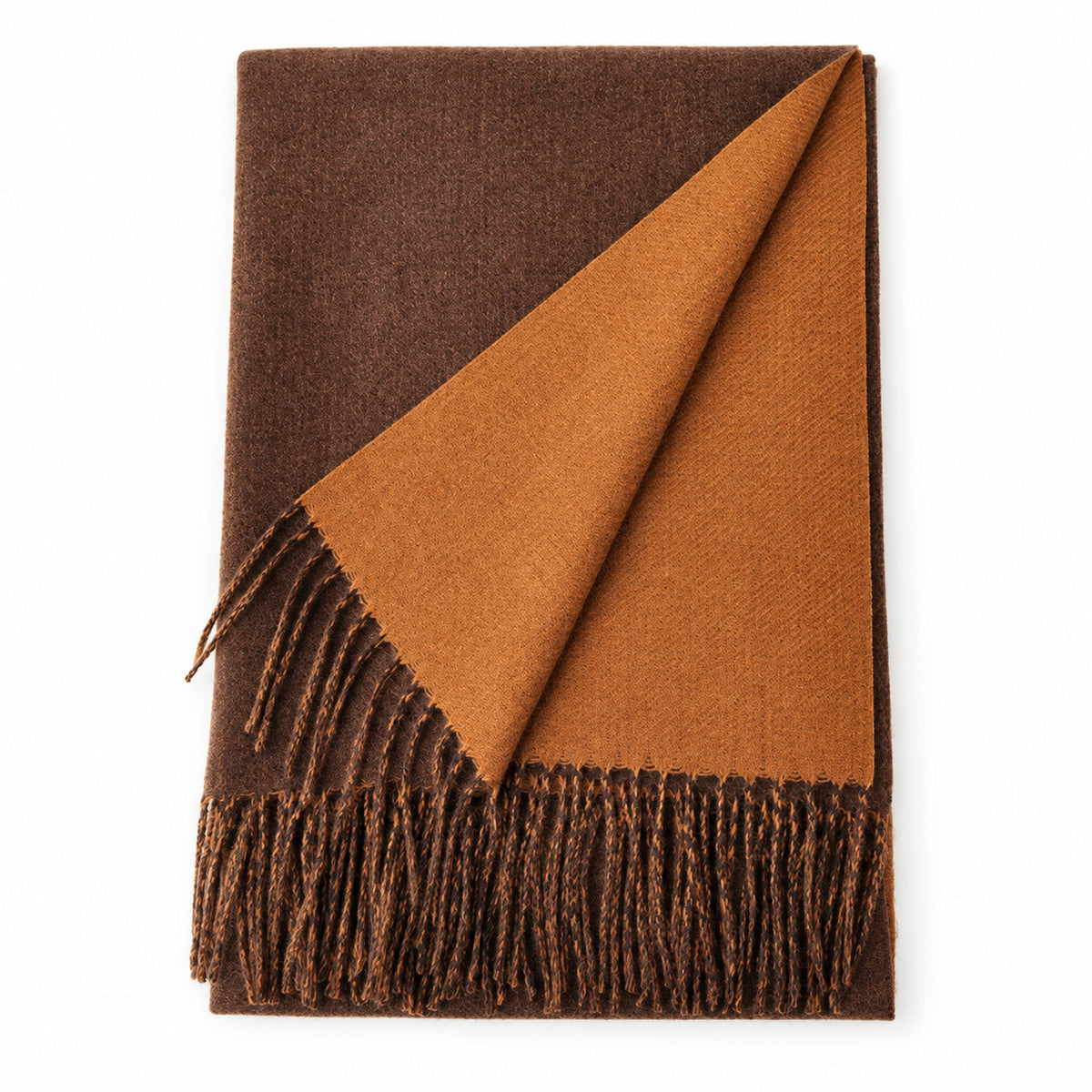 Dubbelzijdige pashminasjaal voor dames