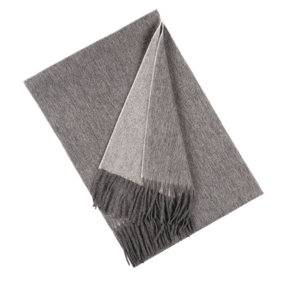 Grijze cashmere sjaal voor dames Parijs (3)