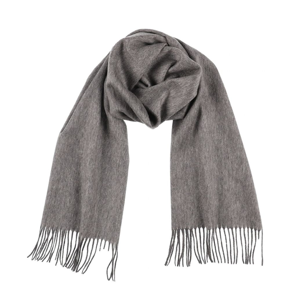 Grijze cashmere sjaal voor dames Parijs (4)