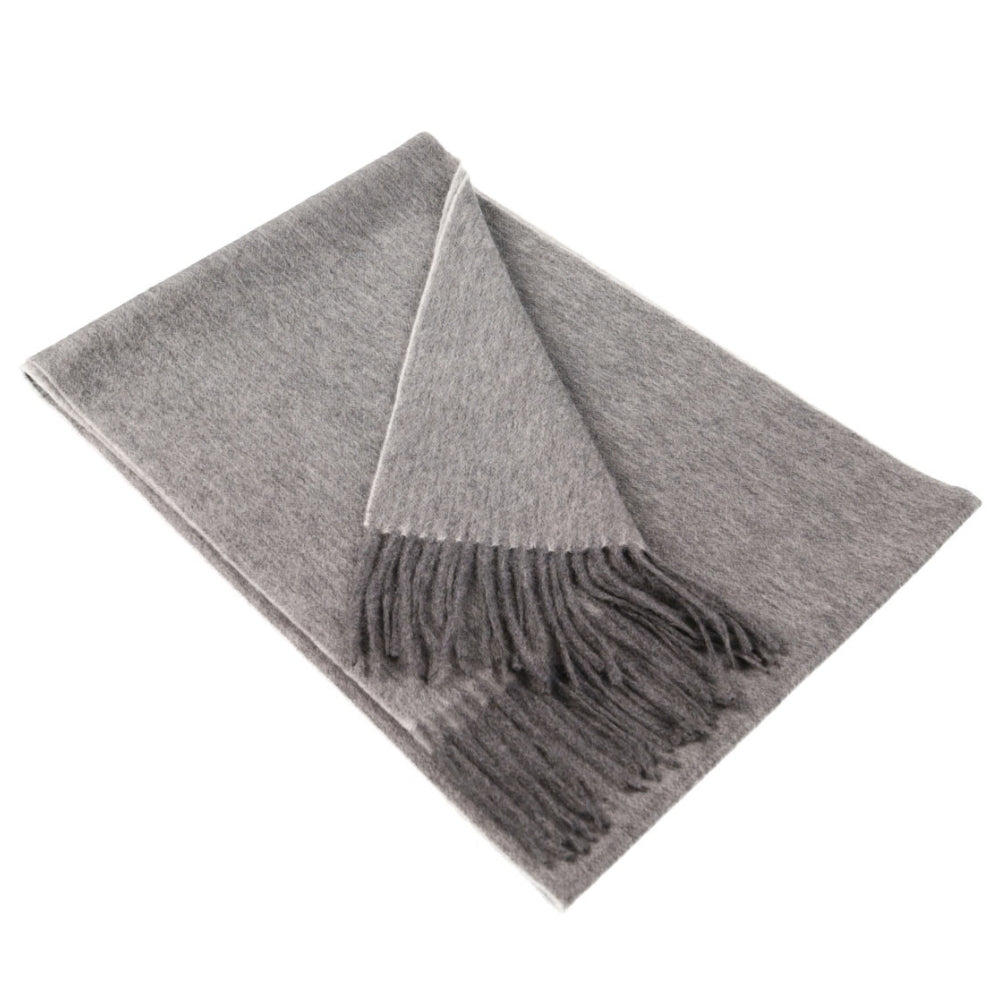 Grijze cashmere sjaal voor dames Parijs