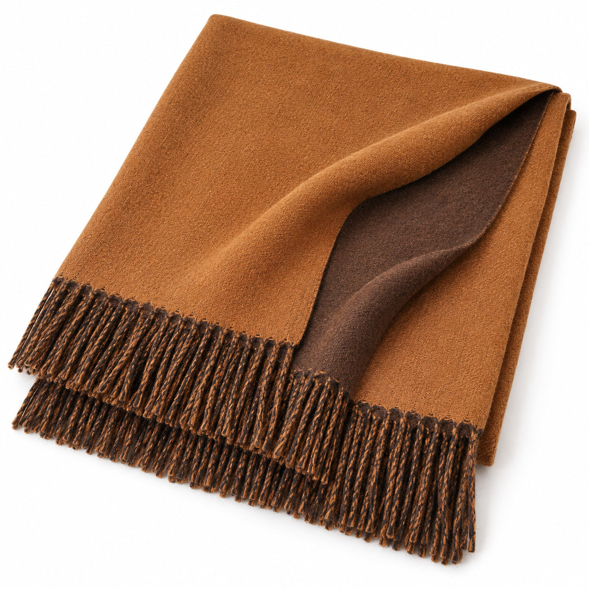 Dubbelzijdige pashminasjaal voor dames